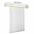 thumbnail image 6 of Beauty Salon Partition Curtain, with Metal Bracket, Divider Screen Protection Privacy, Wall Mount Room Dividers for Fitting Room Bedroom, 6 of 8