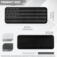 thumbnail image 7 of Yuyamidu Black American Flag RV Step Covers 4 Pack RV Steps Covers Rugs 19.5" x 7.5" RV Camper Step Covers Washable RV Camper Accessories, 4th of July, 7 of 7