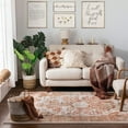 thumbnail image 6 of Well Woven  Kensington Maxwell Copper Vintage Modern Medallion Area Rug - 5 ft. 3 in. x 7 ft. 3 in., 6 of 6