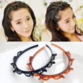 thumbnail image 5 of Diadema con flequillo doble con Clips bandas para la cabeza bandas para el cabello para niñas diademas trenzadas de moda herramientas para el cabello trenzado de doble capa, 5 of 5