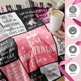 thumbnail image 5 of Daughter in Law Gifts from Mother in Law, Birthday Gifts for Daughter in Law, Future Daughter in Law Gifts, Christmas Mothers Day Wedding Gifts for Daughter-in-Law Throw Blanket 50"x60", 5 of 6