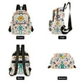 thumbnail image 4 of FORMRS Mini Backpack Purse for Women Travel Daypack Casual Shoulder Bag, Abstract Floral, 4 of 7