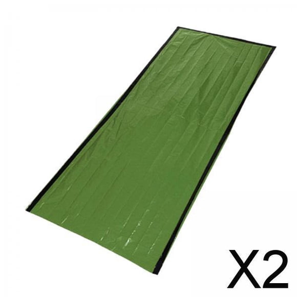 2x de Extra Grandes Térmicas Myr Espaciales Dormir para Al Aire Libre para Mochileros Senderismo Pesca C 2 piezas