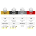 thumbnail image 5 of Pelotas de golf Callaway Chrome Tour X 2026 blancas, docena, 5 of 5
