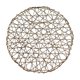 thumbnail image 2 of Handwoven Table Mat Round Hollow Heatproof Mat Tablecloth Decoration Padding Paper Rope Weaving, 2 of 6