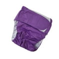 thumbnail image 1 of facefd Reusable Adult Cloth Diapers Pants Washable One Size Incontinence Aid Purple, 1 of 9