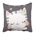 thumbnail image 1 of RYLABLUE Jolie Taie d'Oreiller pour Chat Housse d'Oreiller 18x18 Pouces, 1 of 2