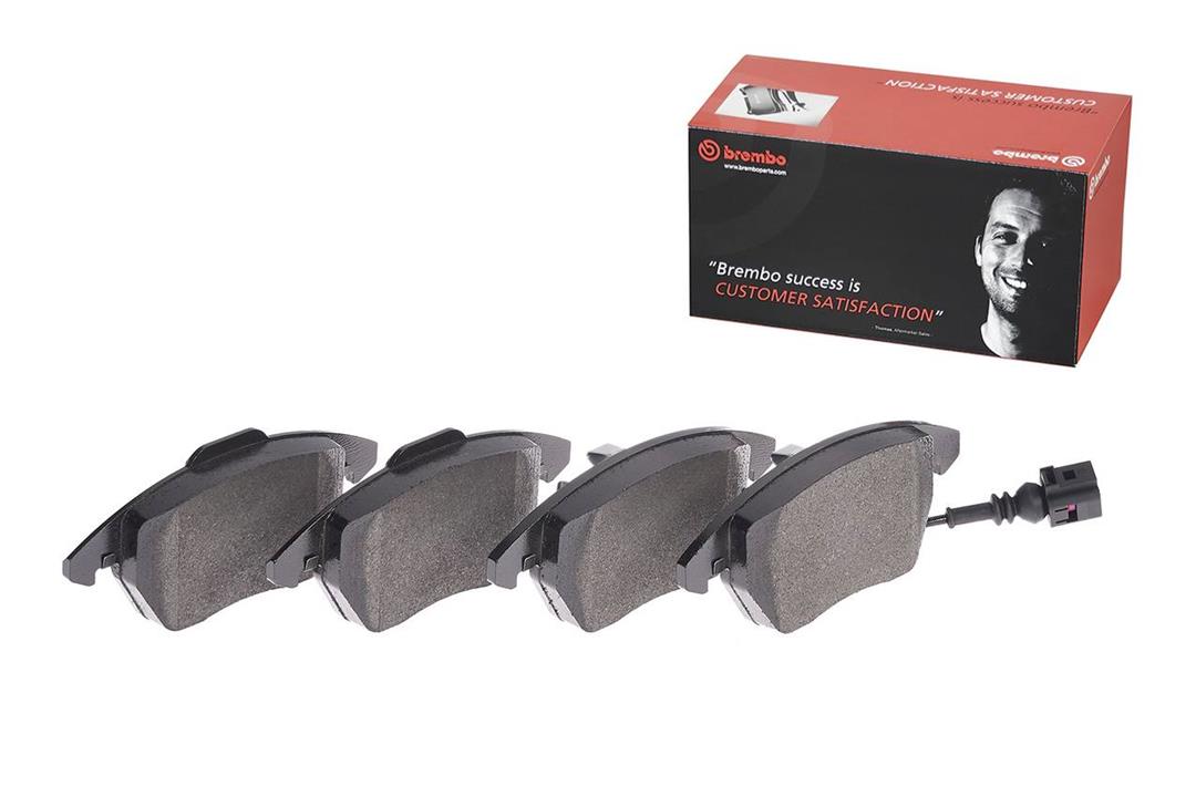 Brembo P85075 Premium Low-Met OE Equivalent Pad