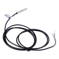 thumbnail image 1 of Sensor de proximidad inducro, interruptor de proximidad m6 mini pnp 3 cable normal cerrado 1.45 metros cable dc6-36v instalación fácil para la detección de objetas, 1 of 7