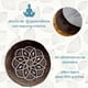 thumbnail image 4 of Zafu de Meditación Naturalness - Cojín Ultraligero con Funda de Transporte - Relleno de Fibra de Coco y Espuma - Ideal para Yoga, Mindfulness y Relajación - Adaptable, Cómodo y Portátil Color Verde, 4 of 9