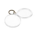 thumbnail image 5 of REGALWOVEN Plastic Coin Holder Keychain Round Coin Case with Key Ring Medallion Holder Bronze, 5 of 5