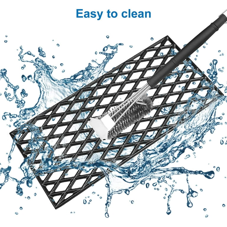 Grisun Cast Iron Cooking Grates for Dyna glo DGH474CRP DGH483CRP DGF493BNP  DGF493PNP-D DGB495SDP DGB495SDP-D DGB493SPB DGB463CNP DGB494SPB 70-01-911  70-02-656 Cooking Grid Replacement Part Kit - Walmart.com