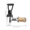 thumbnail image 2 of LOLIPPYY Automatic Beverage Dispenser Corrosion Resistant Faucet for Restaurant 1Pcs, 2 of 6