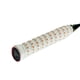 thumbnail image 3 of Soidarity 2 uds correa antideslizante mango de raqueta de bádminton absorbente de sudor empuñaduras de pelota de tenis cinta manillar banda Bádminton blanco, 3 of 5