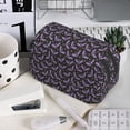 thumbnail image 6 of Hirioo Bat Purple for Large Grid Mesh Pencil Case with Zipper Stationery Organizer Case, 6 of 7