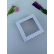 Make your style Gift Box, High Quality White Paper Box w Window