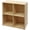 4-Cube, variant on Solid Wood Bookcase 6-Cube Shelf, Convertible Vertical/Horizontal Storage Unit, Modern Farmhouse Bookcase with Mortise Tenon Joints, Natural Wood Color (6-Cube)