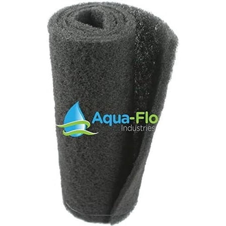 -Flo 20"x 56"x 1.25" Coarse Black Universal Pond Filter Mat