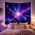 thumbnail image 2 of Vibrant Cosmic Supernova in Deep Space with Swirling Nebula, Mystical Celestial Art for Astronomy Fans, Celestial Home Decor, Housewarming Gift, Tapestry Wall Hanging for Bedroom and Living Room, 2 of 7