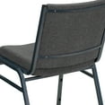 thumbnail image 6 of Flash Furniture 4 Pack HERCULES Series Heavy Duty Gray Fabric Stack Chair, 6 of 7