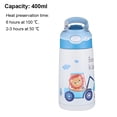 thumbnail image 2 of Toddler Flip Top Water Bottle with Cup Set Reusable Plastic Toddler Water Bottle, 2 of 5