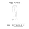 thumbnail image 4 of Expert Brand Women's High-Waist Flare Leggings with Pockets,Black, Medium, 4 of 5