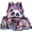 Purple Galaxy Rose Cute Panda, variant on Yspwyqan Axolotl Backpack Set 4Pcs with Lunch Box Pencil Case Water Bottle Bag, Cherry Blossom Lightweight Girls Backpack Set for Elementary Middle School Travel Hiking