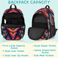 thumbnail image 2 of Herdesigns Aztec Southwestern Native Laptop Backpack for Women Men, 18.3 Inch Large Computer Backpacks Fashion Teacher Nurse Bag Casual Daypack for Work Travel, 2 of 8
