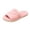 Pink Slippers, variant on Women Embossed Heart Solid Fluffy Slide Slippers, Fashion Casual Soft Flat Warm Winter Indoor House Sandals, Trendy Daily Comfort Open Toe Ladies Home Shoes Red 36-37