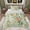Green, variant on Erosebridal Hippie Mandala Twin Comforter Sets, Blue Tie Dye Bedding Set, Navy Reversible, 1 Comforter and 1 Pillowcase