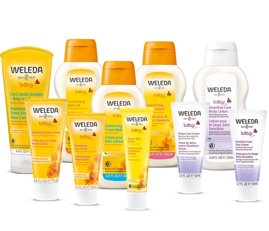 weleda comforting baby oil