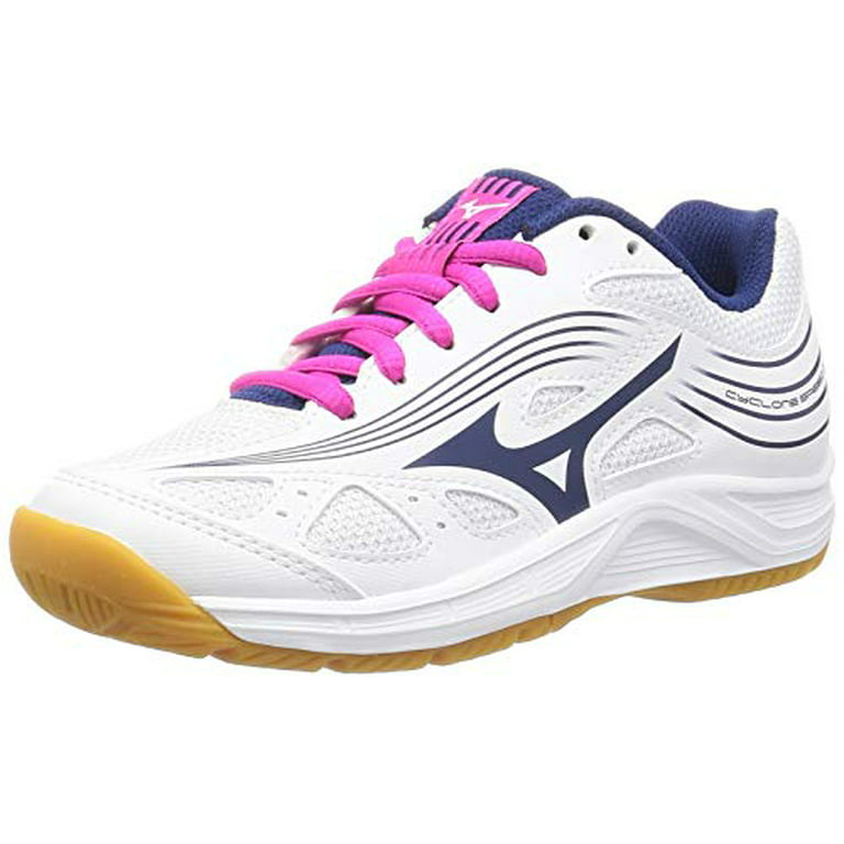 schilder Opnemen kristal Mizuno] Volleyball Shoes Cyclone Speed 3 Jr White x Navy x Pink 22.5 cm 2E  - Walmart.com