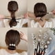 thumbnail image 3 of Lazy Flower Hairpin Meatball Head Dispositivo Para El Cabello Vintage Pearl Flower Hair Headpiece Sweethay CE008219-05, 3 of 6