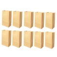 thumbnail image 3 of WHAMVOX 100Pcs Light Yellow Paper Bags For Cookies And General Users, 3 of 8