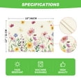 thumbnail image 4 of Sm:)e Floral Butterfly Spring Placemats for Summer 12 x 18 Inch Set of 4, 4 of 8