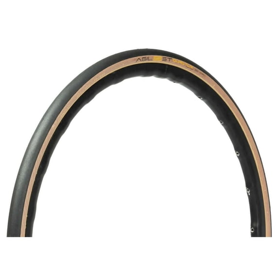 Panaracer Cycling Agilest Duro TLR Tire 700x25c Folding Tubeless Ready Black/Brown