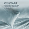 thumbnail image 6 of Tempur-Pedic Tempur Classic Cotton Sheet Set Sleepy Blue, Twin XL, Adult, 6 of 11