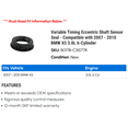 thumbnail image 2 of Variable Timing Eccentric Shaft Sensor Seal - Compatible with 2007 - 2010 BMW X5 3.0L 6-Cylinder 2008 2009, 2 of 2