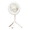 thumbnail image 4 of Ventilador eléctrico portátil de 3 en 1 recargable con luz LED tríodo de 2400mAh ventilador de campamento, 4 of 11