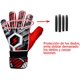 thumbnail image 4 of Guantes de portero para niño y adulto,guantes de futbol para adolescente ,emulsión guantes de futbol soccer para entrenamiento y Partido, diseño Proteger los Dedos ，transpirables ，an, 4 of 5