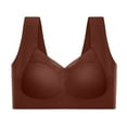 thumbnail image 5 of DDAPJ pyju High Impact Sports Bras for Women Plus Size Push Up Wirefree Workout Bra Comfort Everyday Bras Sales of The Day Clearance Prime Coffee XXXL, 5 of 6