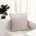 thumbnail image 6 of Pofeuu Glitter Light Pearl Print Double-sided plush pillowcase Square Throw Pillow Covers Pillows Cover for Living Room Bedroom Sofa Couch Cushion Cover（No pillow core）-20"x20", 6 of 7