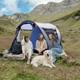 thumbnail image 5 of Pop-up Tent, 3 Person Camping Tent, Instant Portable Beach Tent, Easy Pop Up Shade Tents 2 Doors for Camping Hiking & Traveling with Carrying Bag, 5 of 7