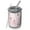 Doodle Poodle Image, variant on 12oz Coffee Tumblers German Shepherd Dog and Flower Stainless Steel Vacuum Insulated Travel Tumbler Coffee Cups Mug with Lid and Straw with Cleaning Brush for Cold & Hot Drinks