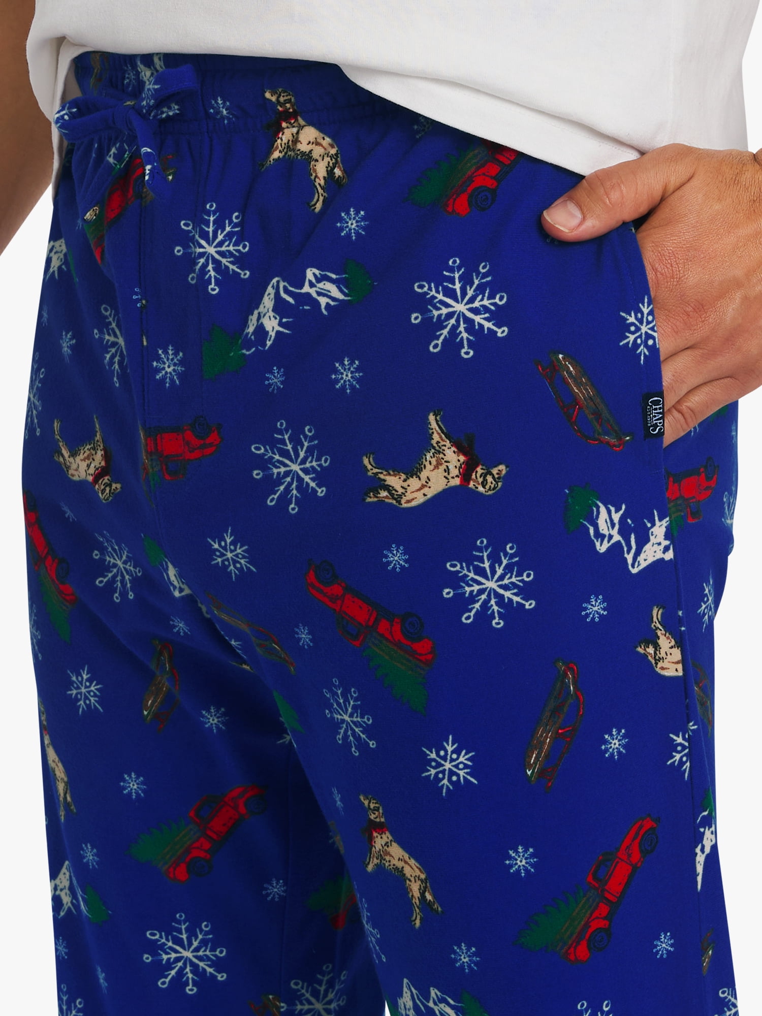 Chaps Men's & Big Men's Microfleece Sleep Pant, Sizes S-XL