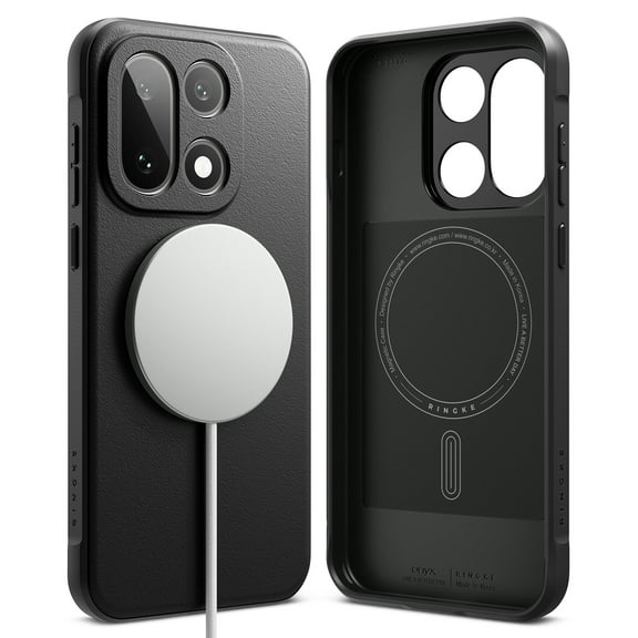 Ringke Onyx Magnetic [Non-Slip Grip] for OnePlus 15 Case, Slim Anti-Fingerprint Shockproof Cover Compatible with MagSafe - Black