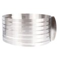 thumbnail image 3 of MYG Stainless Steel Round Cake Cutter Slicer 6.5-8 Inch Adjustable Cake Ring Mold 7 Slice Portions Cake Divider Tool Dishwasher Safe for Baking Dessert Mousse, 3 of 10