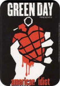 Green Day American Idiot Sticker 