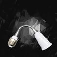 thumbnail image 3 of 2pcs Light Bulb Holder E27 Flexible Extension Adapter Light Bulb Screw Socket Converter, 3 of 8