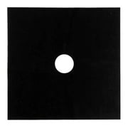 2 PACKS Gas Hob Oil Protector Liner Non-Stick Sheet Reusable Stove Clean Mat Pad Furnace Surface Protection Pads Kitchen Tools black